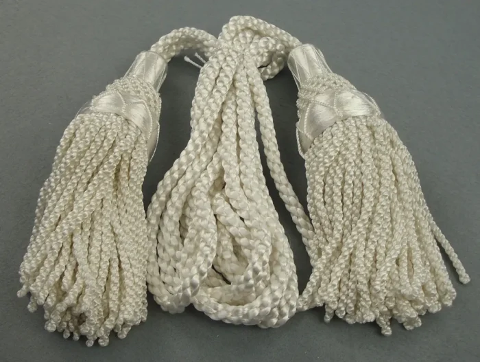 bagpipe drone cords white