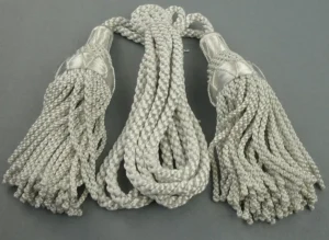 bagpipe drone cords silver