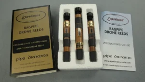 ez standar set of inverted bass drone reeds for bagpipes