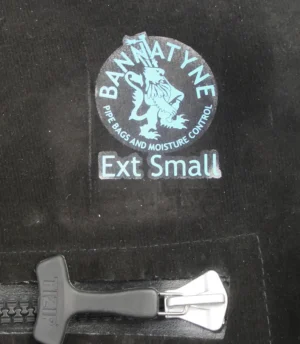 Ross Extended Small Special suede zip bag for bagpipes