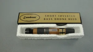 Ezeedrone Inverted Bass (short) drone reed for bagpipes