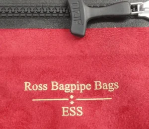 ross extended small special bagpipe bag