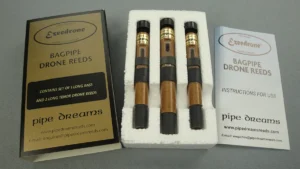 ez set long bass and tenors drone chanters for bagpipes