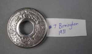 #7 Engraved Sterling Silver Chanter Sole