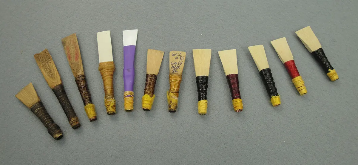 bagpipe chanter reeed collage