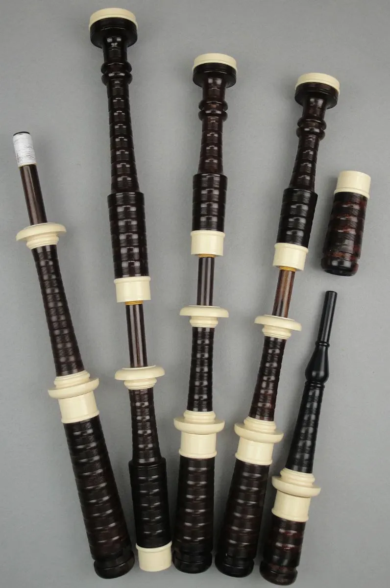 Circa 1900 Cocuswood Henderson, New Artificial Ivory Mounts