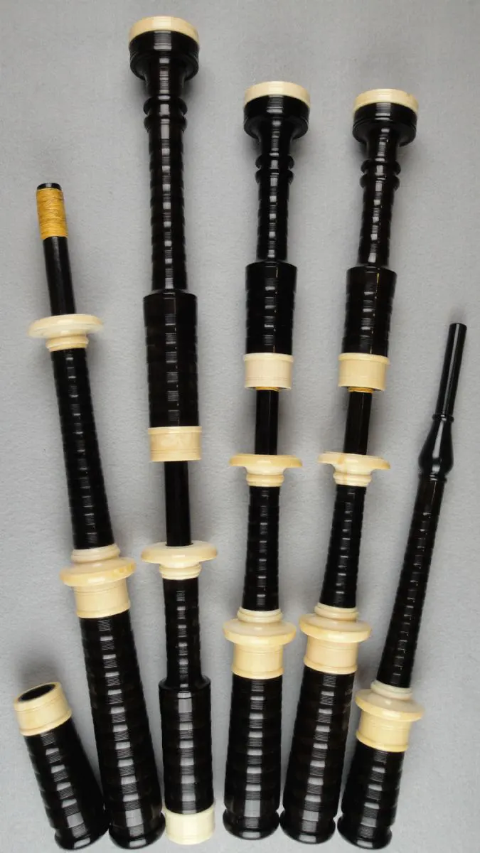 Circa 1960 R. G. Hardie with Henderson Bores, Full Ivory, Set #1