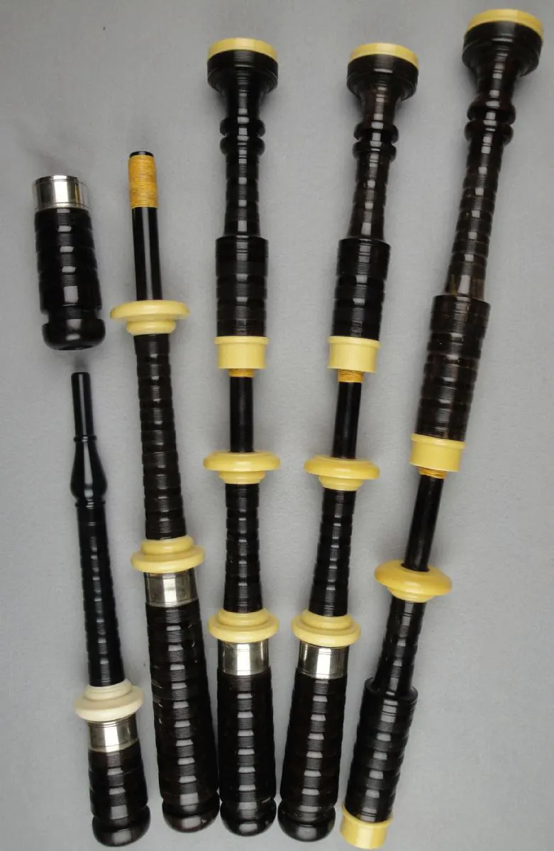 Circa 1960s R. G. Lawrie in Blackwood, Imitation Ivory, Nickel