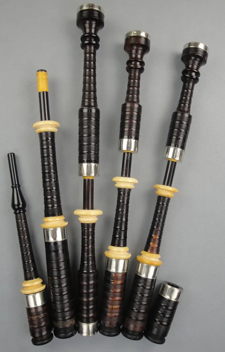 David Glen, Circa 1890, Ebony/cocuswood, Ivory, German Silver