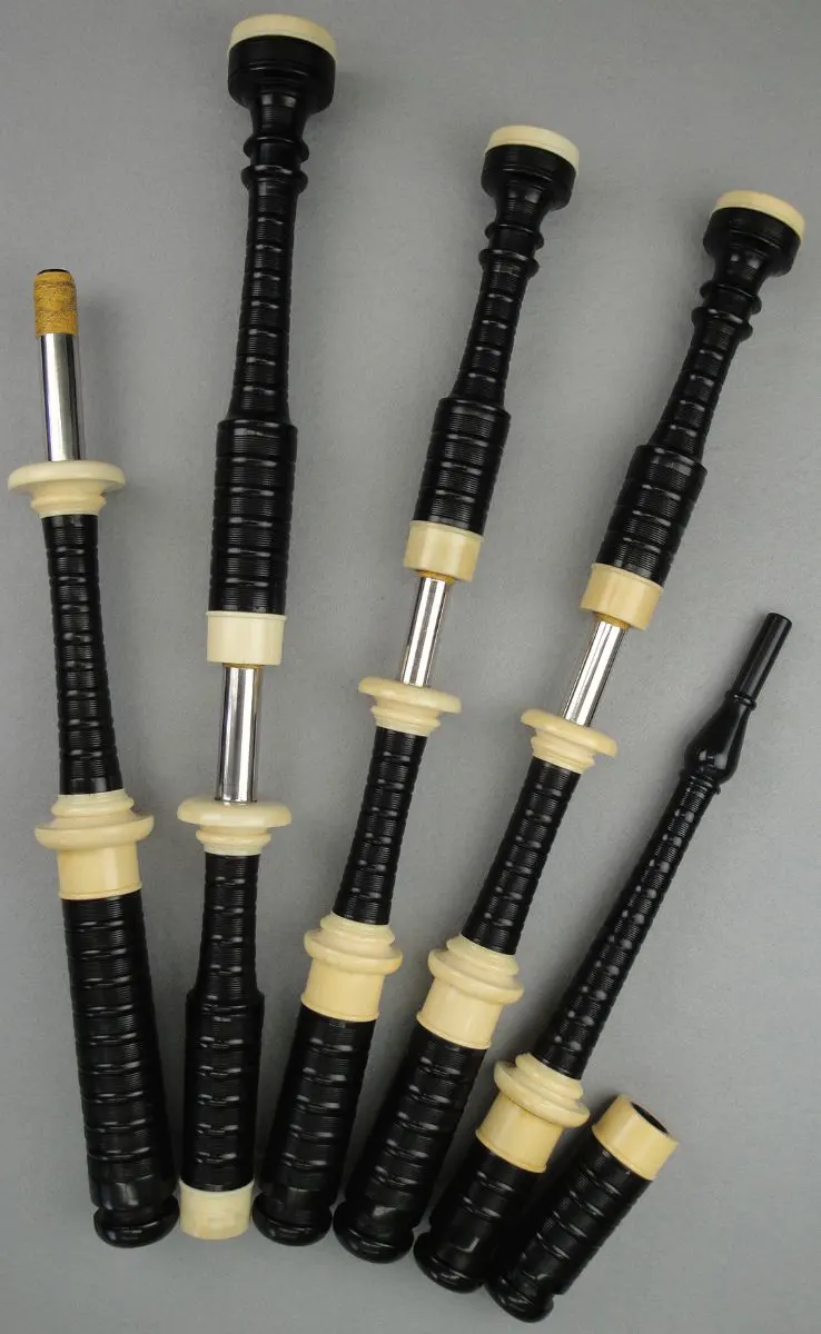 Duncan Macdougall, Plain German Silver Slides, Circa 1880s