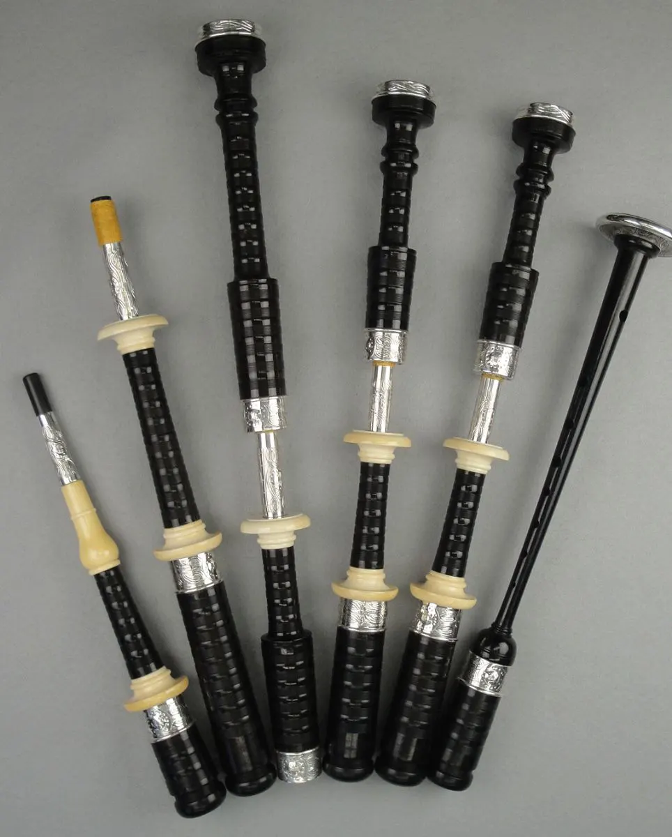 Grainger and Campbell, Hallmarked 1962-63 Silver and Ivory