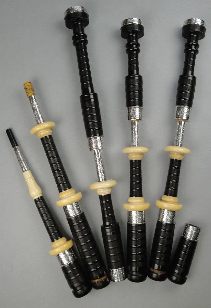 Hallmarked 1954-55 Silver and Ivory Robertsons