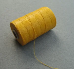 waxed yellow hemp for bagpipes