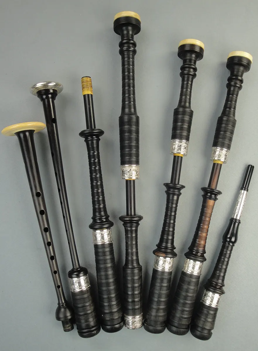 Henderson, Circa 1910, Ebony, Modern Silver