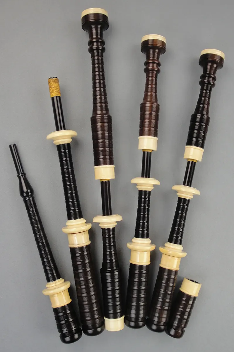 Henderson, Circa 1915, Ebony & Blackwood, Full Ivory