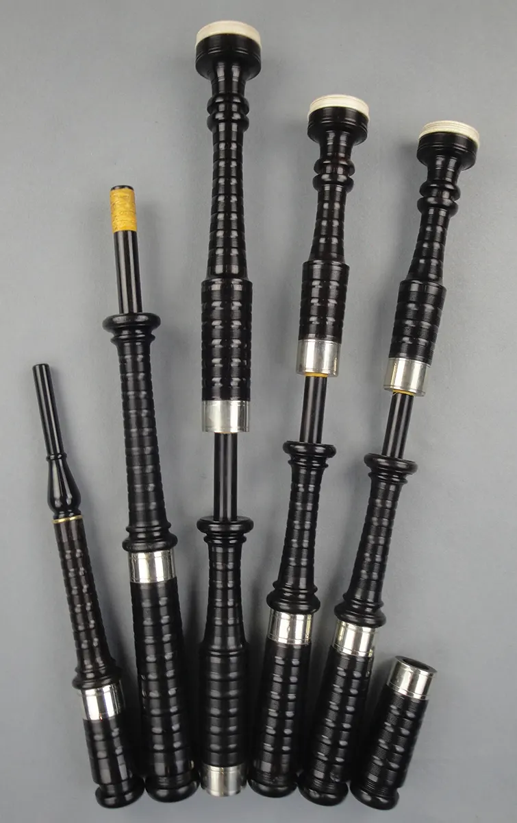 Henderson, Circa 1915, Ebony, Nickel, Casein