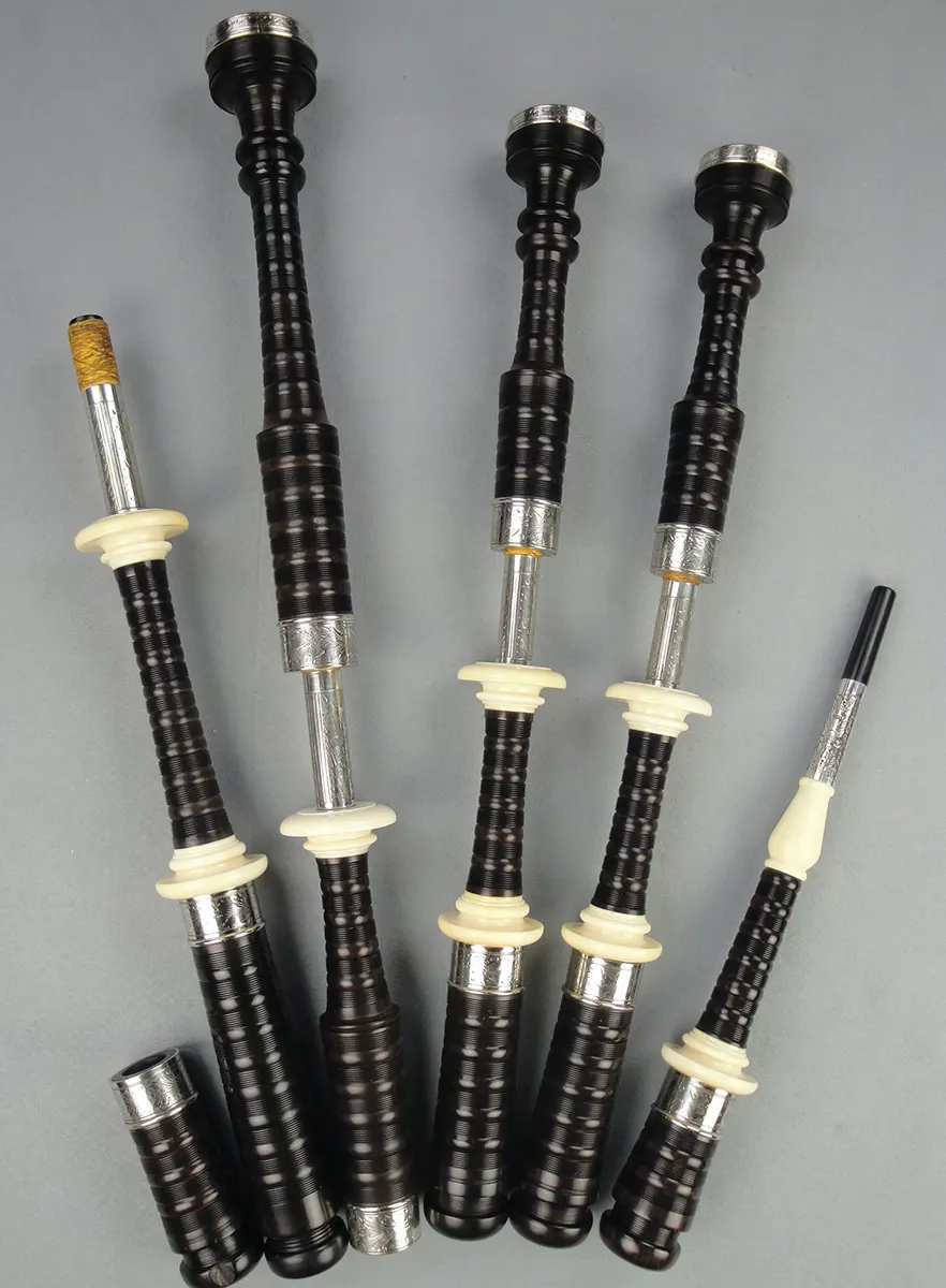 Henderson, Circa 1920, German Silver and Ivory