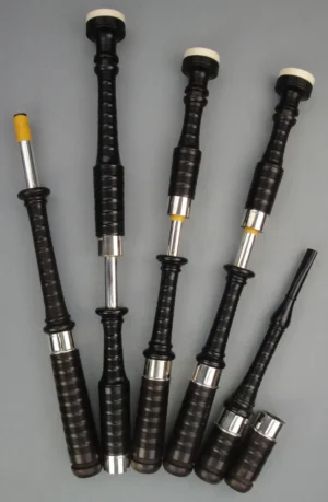 Henderson, Circa 1920s, Ebony, Blackwood, Sterling Silver, Artificial Ivory