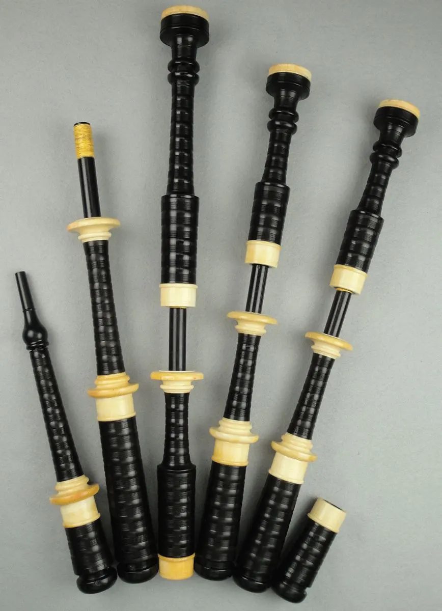 Henderson, Circa 1920s, Ebony, Full Ivory Mounted