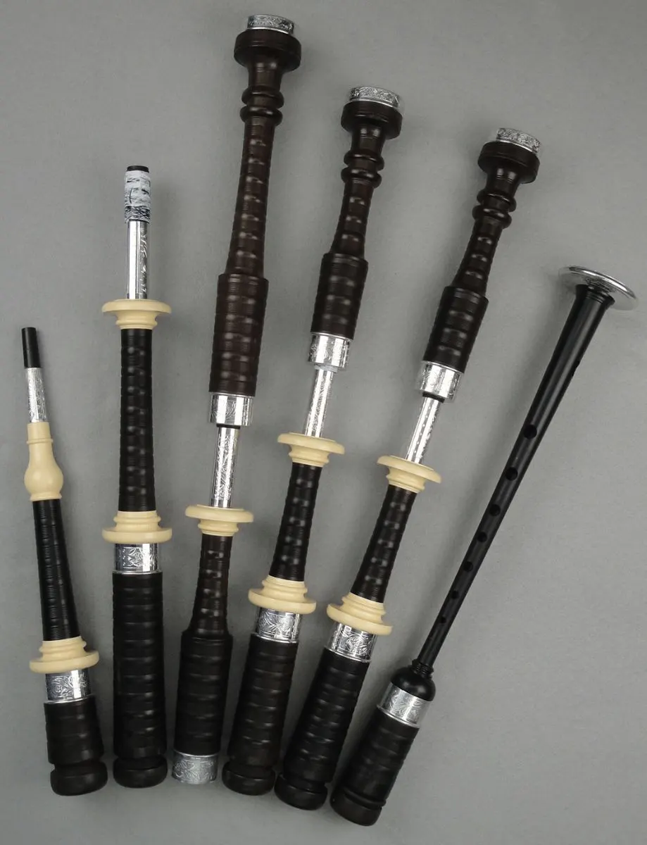 Henderson, Circa 1930, Remounted in Engraved Nickel and Artificial Ivory