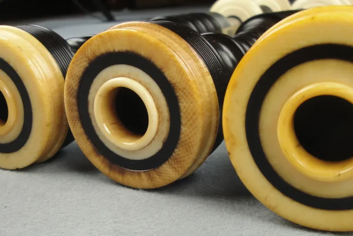 Henderson, Circa 1935, Imitation Ivory, Nickel, Ivory
