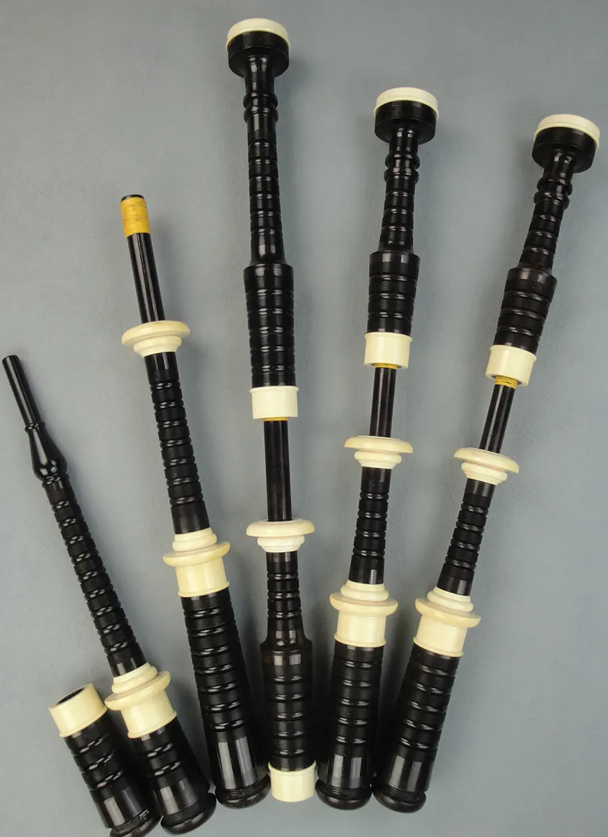 Henry Starck, Circa 1940, African Blackwood, Full Ivory