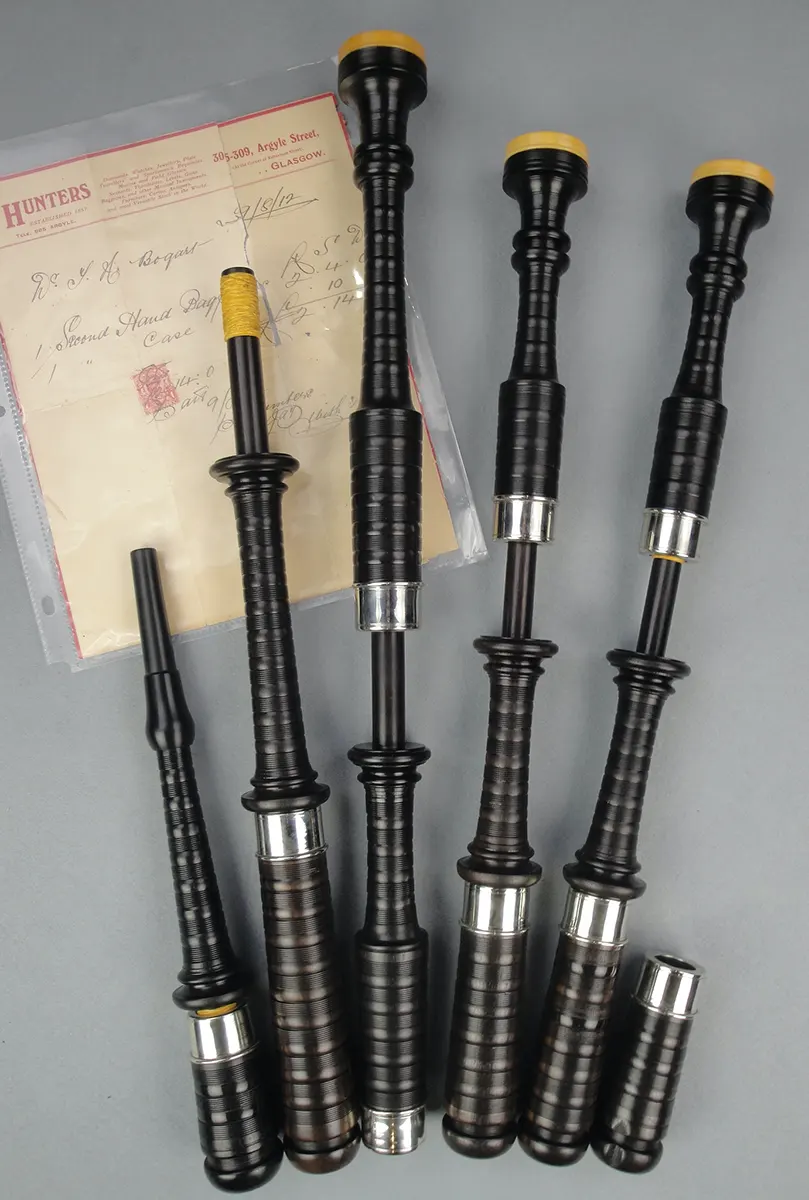 Lawries, Circa 1910, Ebony, Nickel, Celluloid Rings