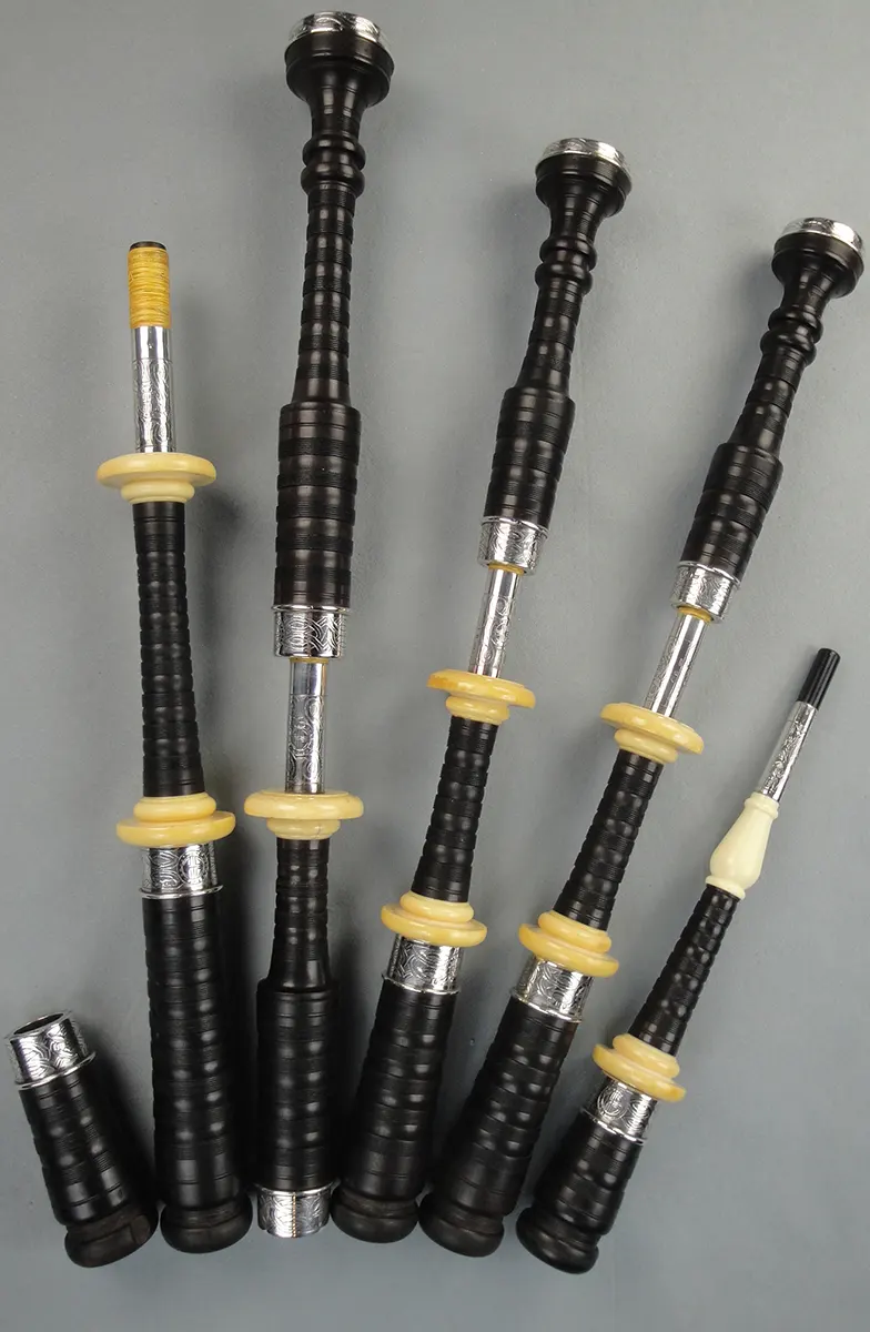 Lawries, Hallmarked 1951-52, Silver and Ivory