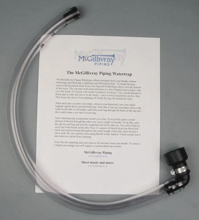 the mp watertrap for bagpipes