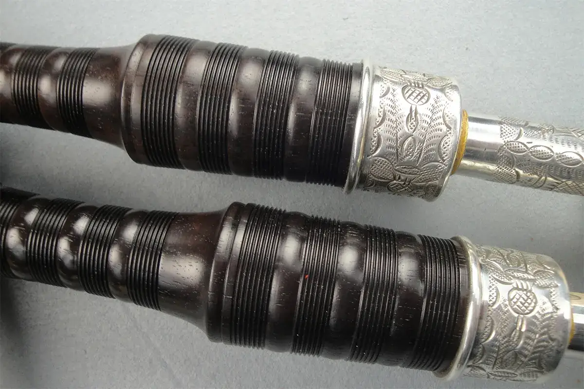 MacPherson, 1972-73, Engraved silver and ivory