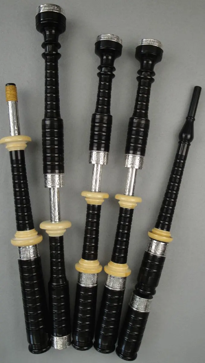 Original Macdougall Silver and Ivory Mounts on Breadalbane Reproduction