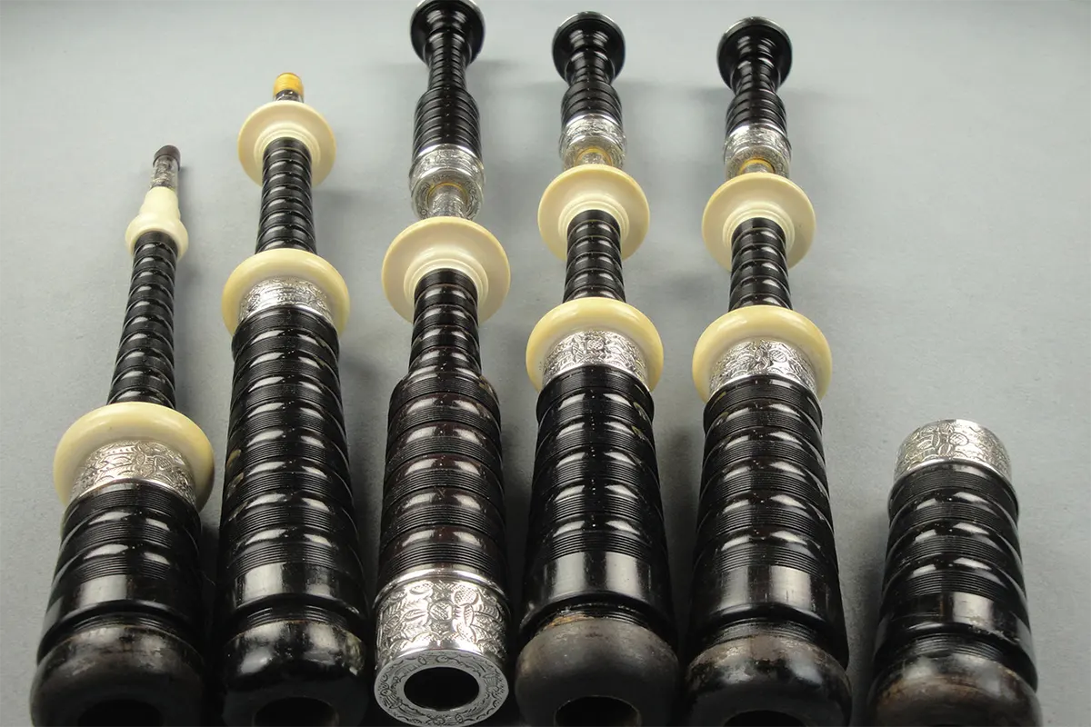 Peter Henderson, silver and ivory, hallmarked 1972. 