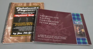 Piobaireachd Fingerwork/national Piping Centre Highland Bagpipe Piobaireachd Tutor Book