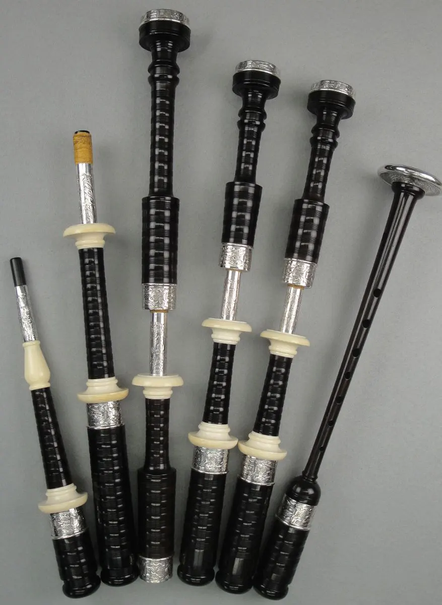 R. G. Hardie, 1963-64, Hallmarked Engraved Sterling Silver, Ivory