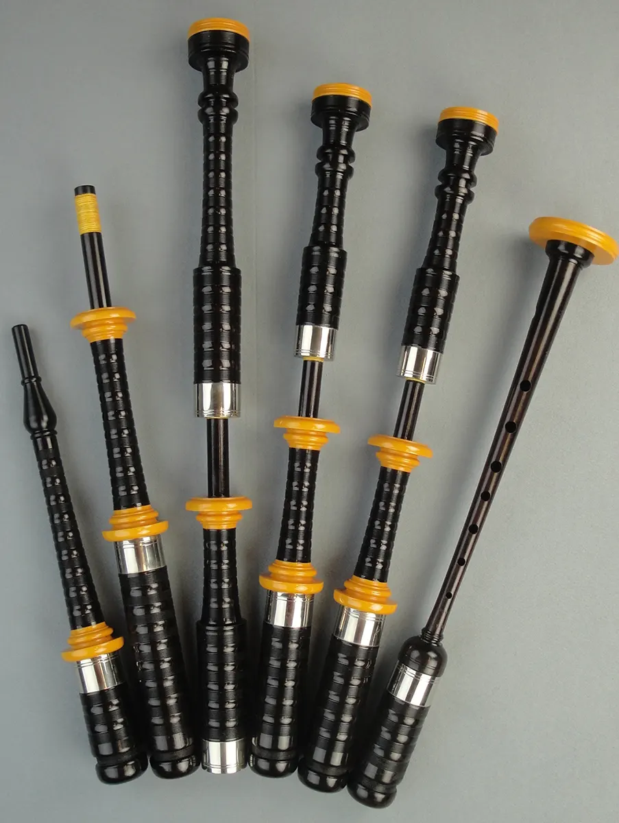 R. G. Hardie, Circa 1970, Blackwood, Mounted in Nickel, Imitation Ivory