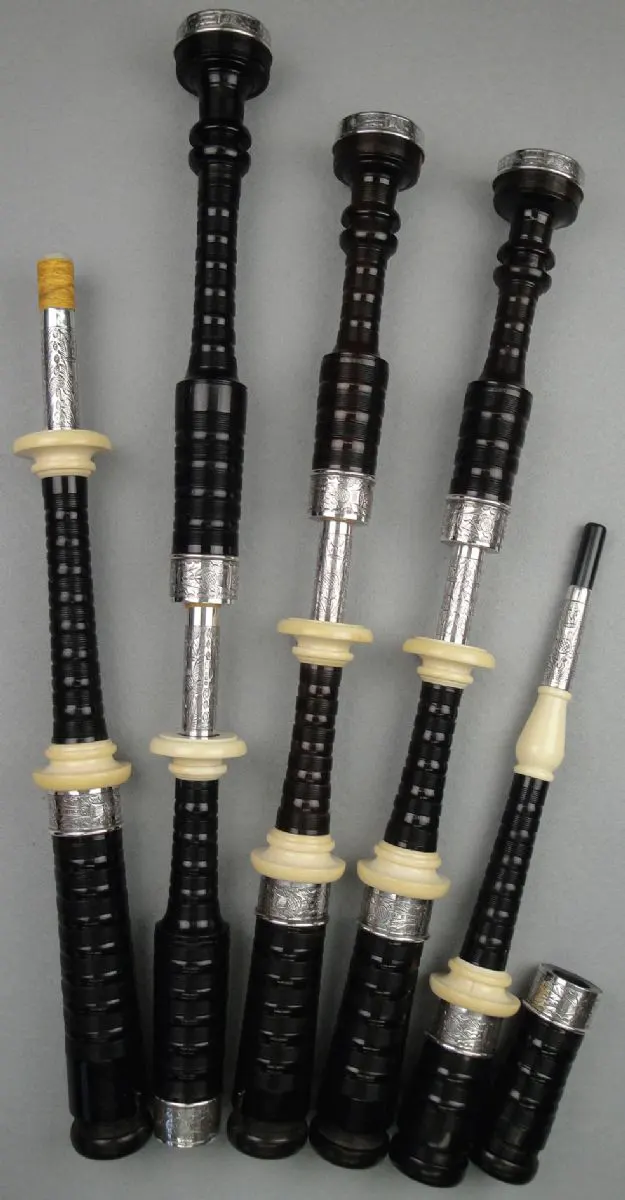 R. G. Hardie, Hallmarked 1950 Silver and Ivory