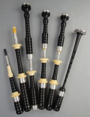 R. G. Hardie, Hallmarked 1969, Silver and Ivory