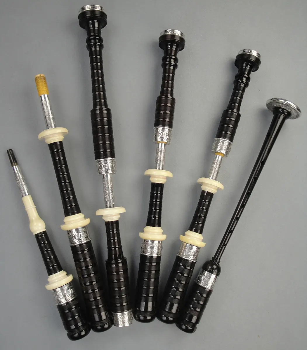 R. G. Hardie, Silver and Ivory, Hallmarked 1954-65