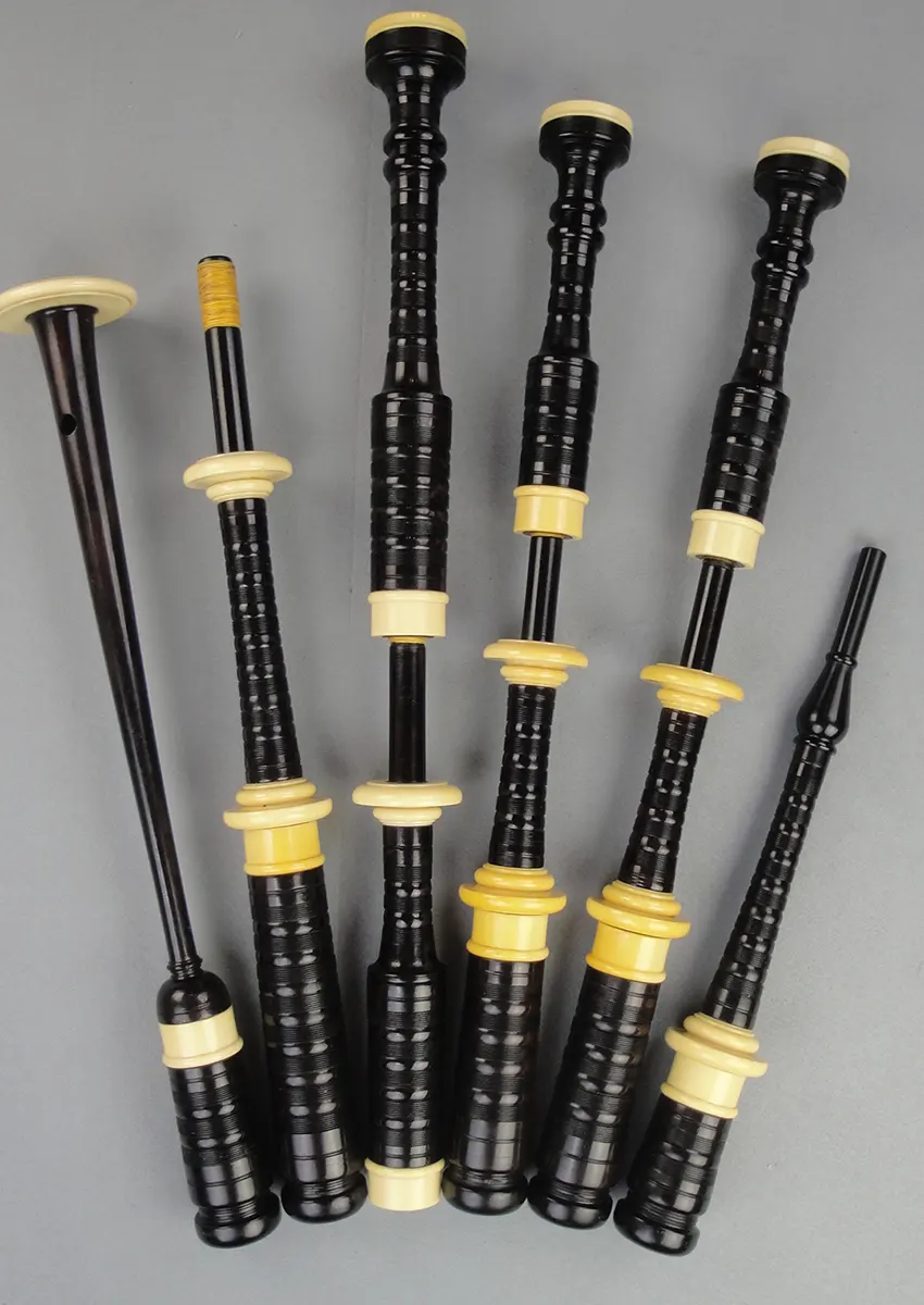 R. G. Lawrie, Circa 1920s, African Blackwood, Imitation Ivory