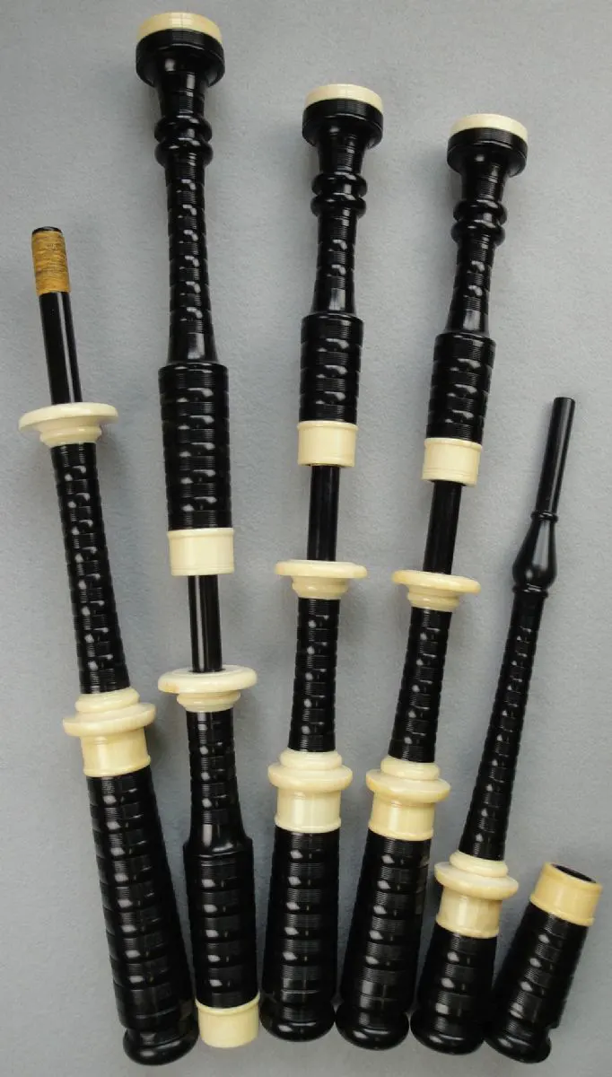 R. G. Lawrie, Circa 1925, Ebony, Full Ivory Mounts