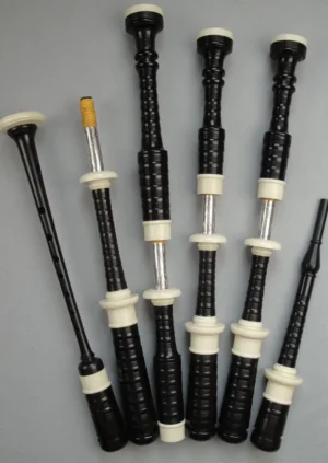 R. G. Lawrie, Circa 1930, Engraved Silver Slides, Remounted in Imitation Ivory