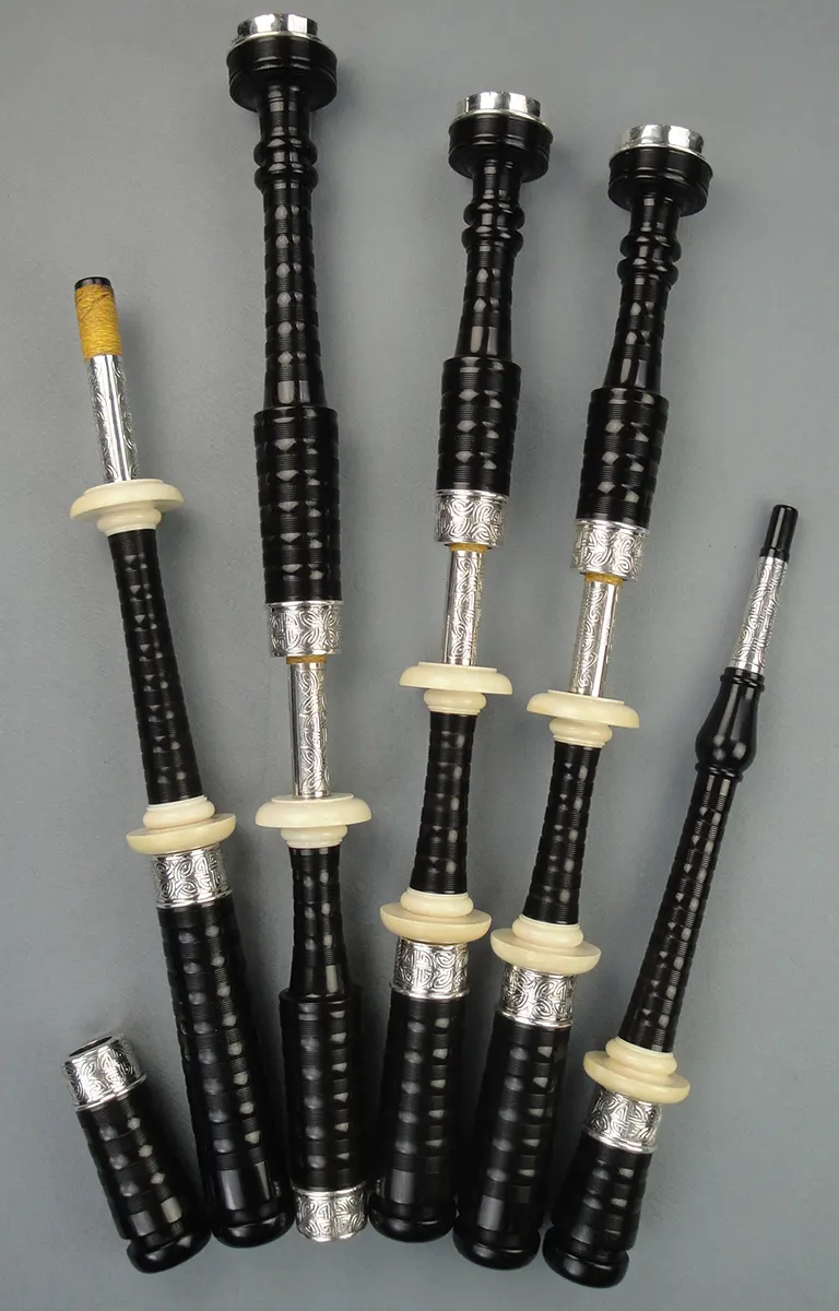 R. G. Lawrie, Silver and Ivory, Hallmarked 1959