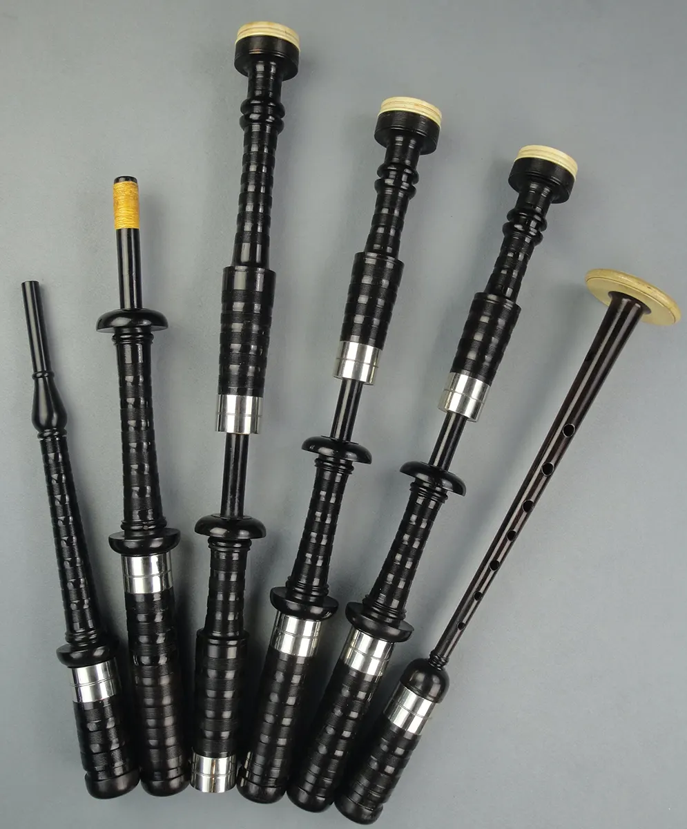 Robertson, Circa 1930s, African Blackwood, Nickel, Casein