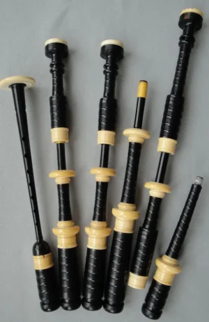 Robertson, Circa 1930s, Blackwood/ebony Mix, Full Ivory Mounted