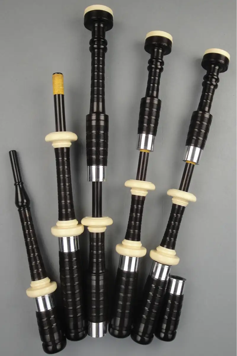 Robertson, circa 1950s, imitation ivory, nickel