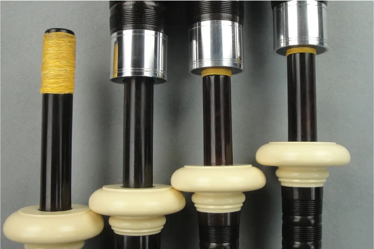 Robertson, circa 1950s, imitation ivory, nickel