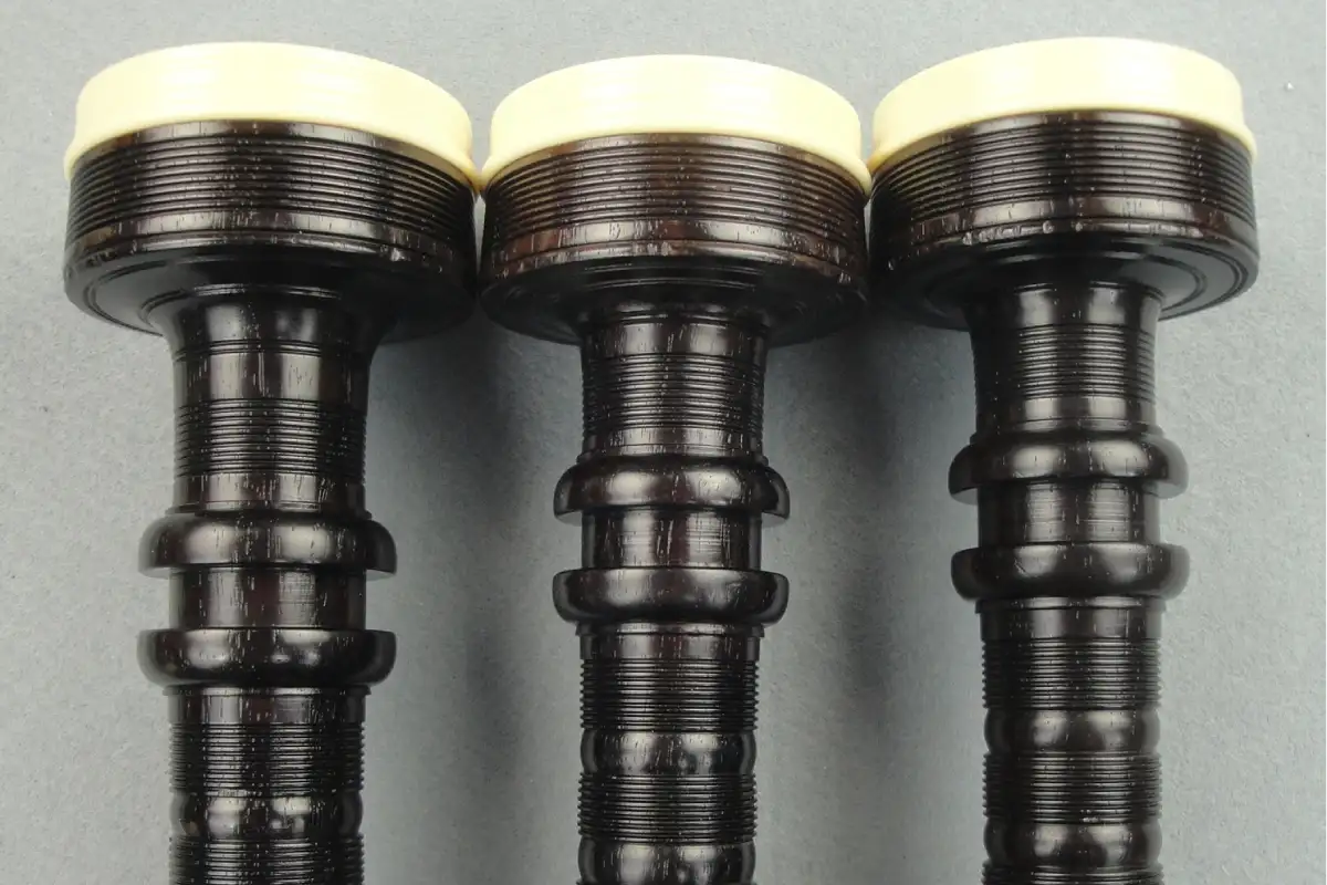 Robertson, circa 1950s, imitation ivory, nickel