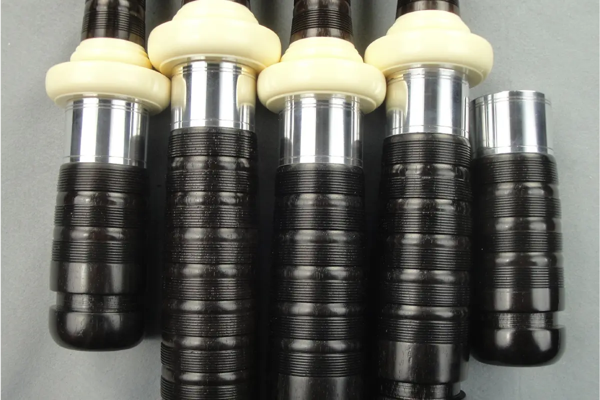 Robertson, circa 1950s, imitation ivory, nickel