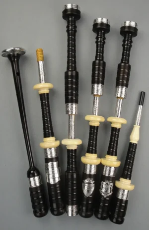 Robertson, Hallmarked 1959-60, Silver and Ivory