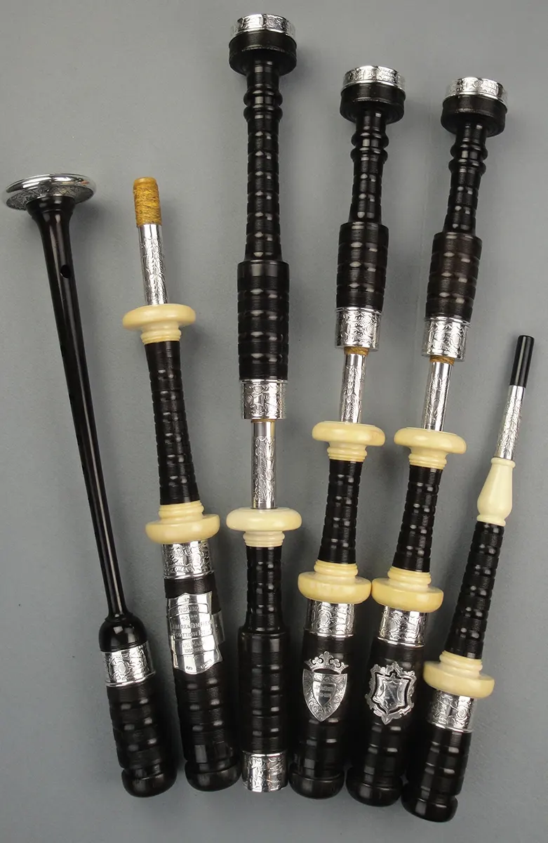 Robertson, Hallmarked 1959-60, Silver and Ivory